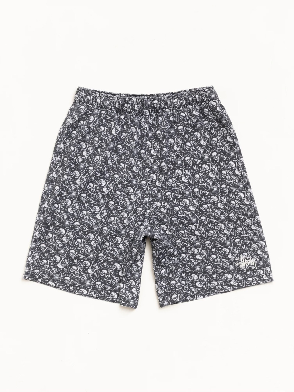 Stussy Skulls Jersey Short Sz L
